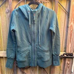 Mondetta teal Green Women's performance Jacket s/m